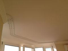 Карниз гибкий профиль Еще работа установщика Романа
