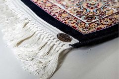 Ковер Abrishim 3808A blue cream