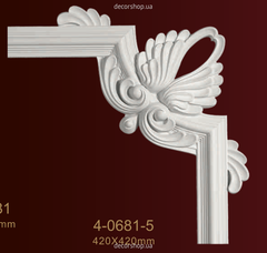 Угловой элемент для молдингов Classic Home 4-0681-5
