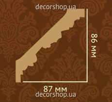 Карниз с орнаментом Classic Home HM-12086