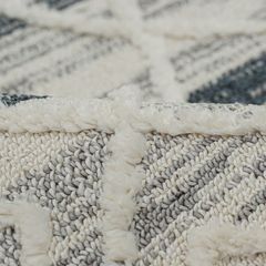 Ковер Стриженный ковер Bilbao Y585A white blue