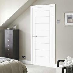 Двери Omis Cortex Deco 10 белый silk matt