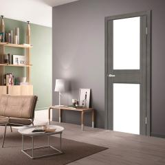 Двери Omis Cortex Gloss 03 дуб ash triplex чёрный
