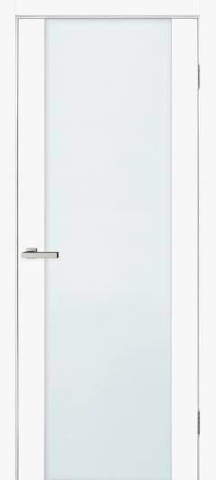 Міжкімнатні двері ОМіС Cortex Gloss Білий silk matt triplex молочний