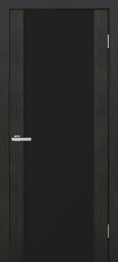Міжкімнатні двері ОМіС Cortex Gloss дуб wenge triplex чорний