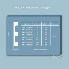Молдинг Perimeter MPU-080.015.01