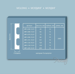 Молдинг Perimeter MPU-101.015.01