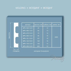 Молдинг Perimeter MPU-120.016.01