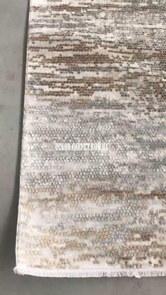 ковер Акриловый Elitra w7079 dorange dgrey