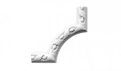 Corner element for moldings Gaudi Decor CF620A