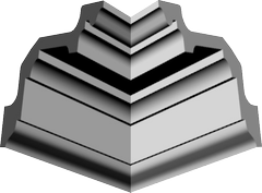 Карниз с орнаментом Glanzepol GP68