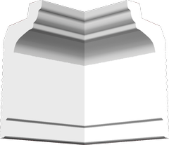 Гладкий карниз Glanzepol GPX-4