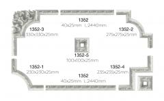Угловой элемент для молдингов Home Decor 1352-3