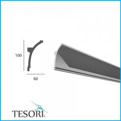 Карниз под подсветку Tesori KF 704 (2.00м) Flexi