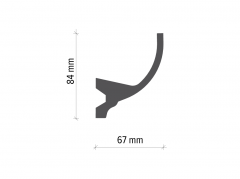 Карниз под подсветку Tesori KF 715 (2.00м)