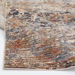 Ковер Стриженный ковер Limitee 8180b beige charcoal