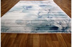Ковер Стриженный ковер Low Canyon 121ka dblue lgrey