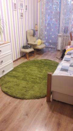 Килим Ворсистий килим Lux Shaggy 1000 green