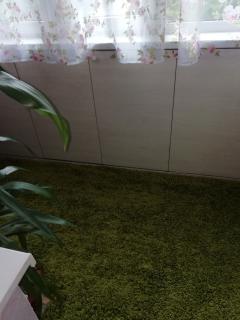 Килим Ворсистий килим Lux Shaggy 1000 green