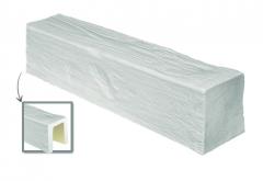 Декоративная балка Decowood Модерн ED 107 (4м) classic белая 6х9