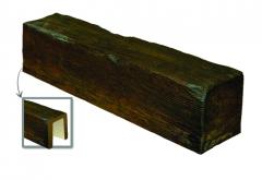 Декоративная балка Decowood Модерн ED 107 (4м) classic тёмная 6х9