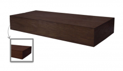 Декоративная балка Decowood Модерн ED 108 (4м) classic тёмная 5х15