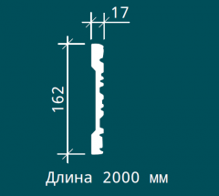 Молдинг гибкий Европласт 1.51.501