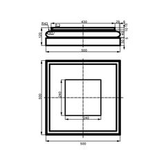 Фасадная колонна Prestige Decor Основание колонны LC115-3