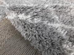 Ковер Ворсистый ковер Quattro 3507A lgrey bone