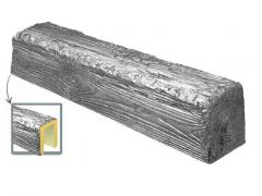 Декоративная балка Decowood Рустик EQ 006 (4м) classic сіра 12х12