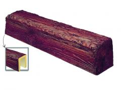 Декоративная балка Decowood Рустик EQ 007 (2м) classic червона 6х9