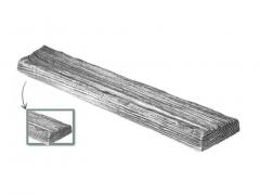 Декоративная панель Decowood Рустик ET 306 (2м) classic сіра 12х3,5