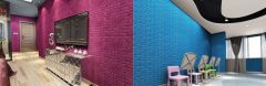 Самоклеющиеся 3D панель Sticker wall под кирпич 4д белый Id 31