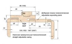Двери Omis T01 ПО NL дуб Ориндж