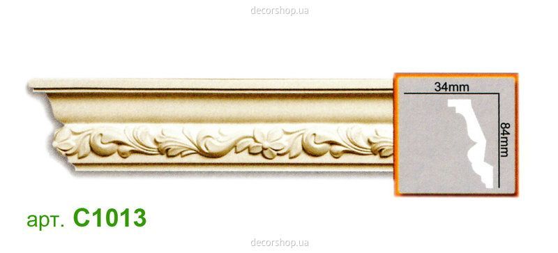 Карниз з орнаментом C 1013 (2.44м) Flexi