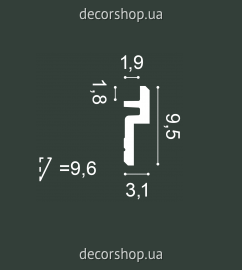 Карниз под подсветку Orac Decor C394