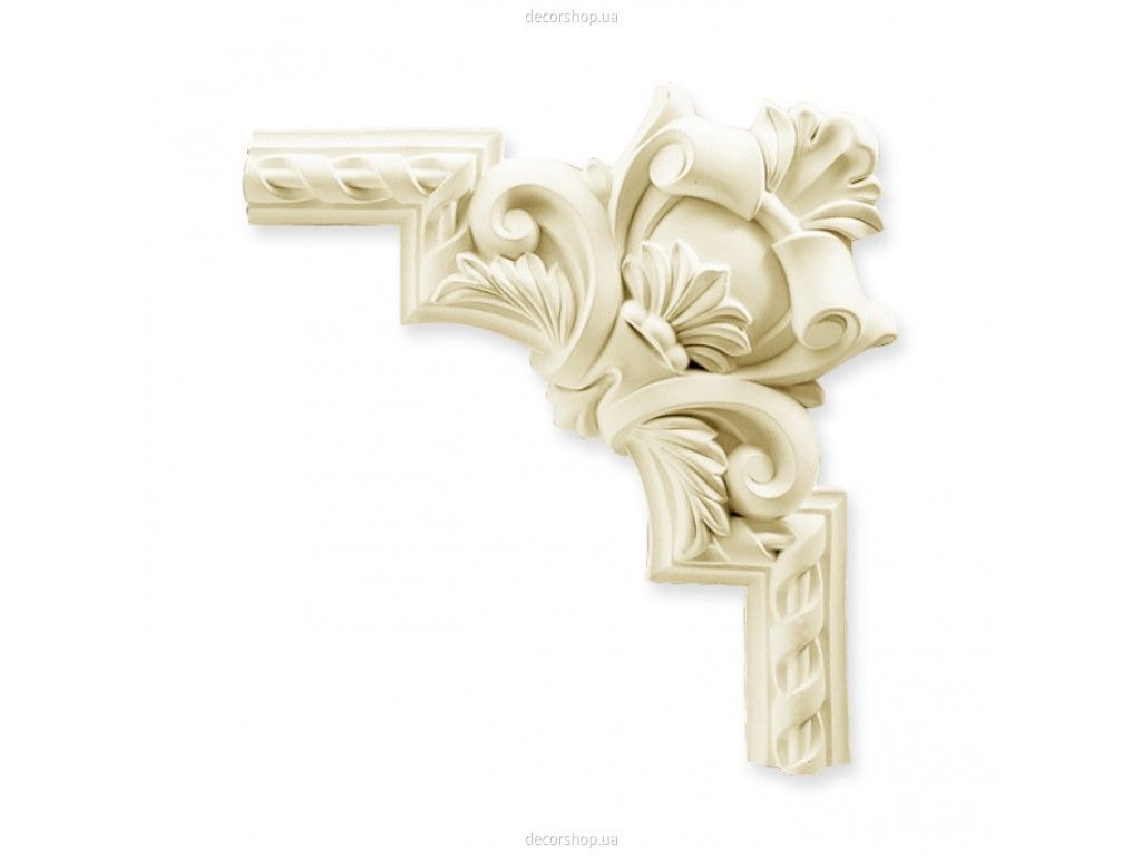 Угловой элемент для молдингов Gaudi Decor CF 607B