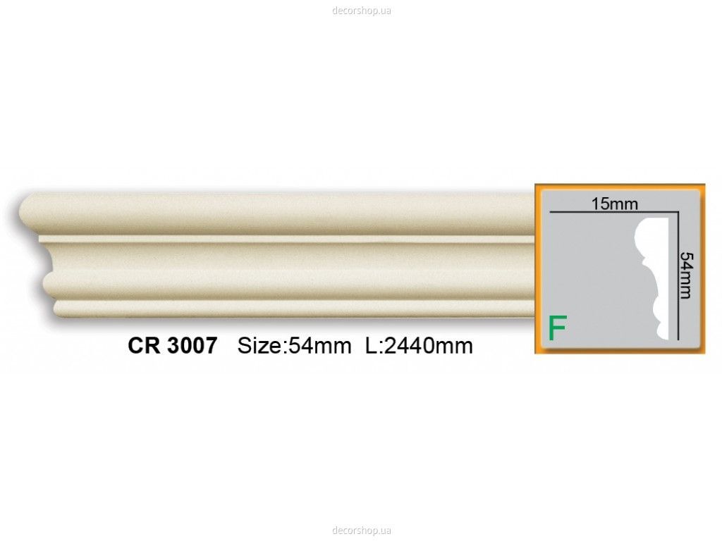 Молдинг CR 3007 (2.44м) Flexi