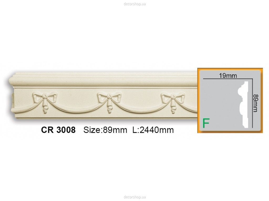 Молдинг CR 3008 (2.44м) Flexi