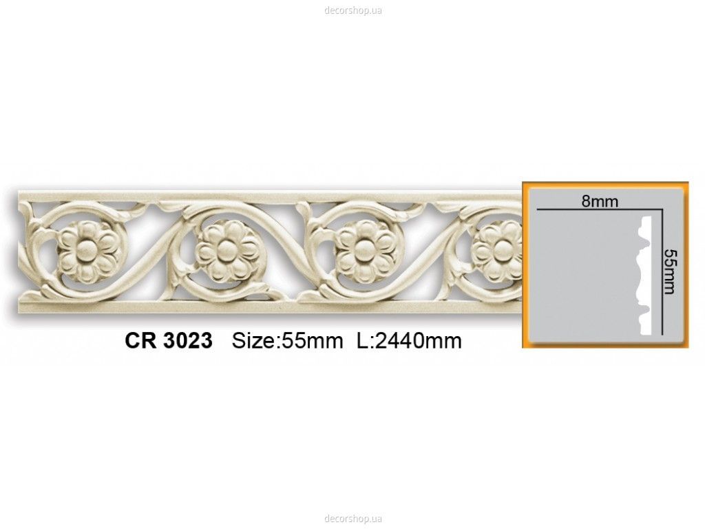 Молдинг CR 3023 (2.44м)