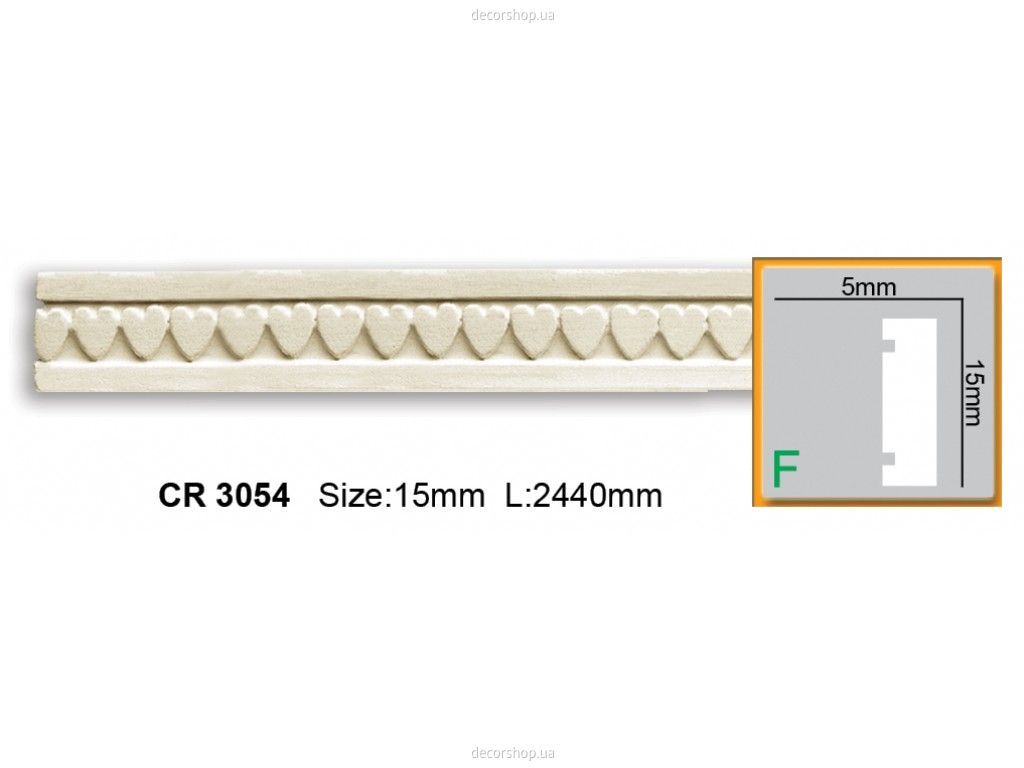 Молдинг CR 3054 (2.44м) Flexi