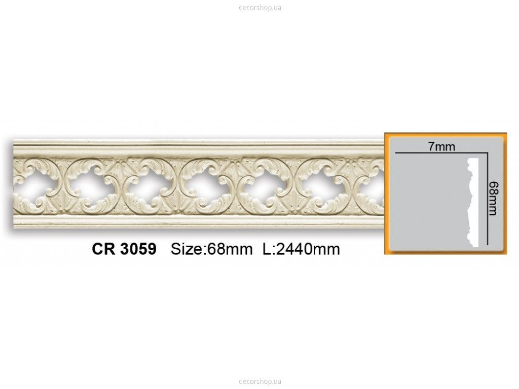 Молдинг CR 3059 (2.44м)