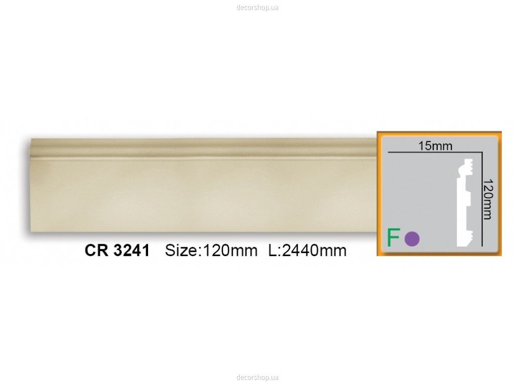 Молдинг CR 3241 (2.44м) Flexi