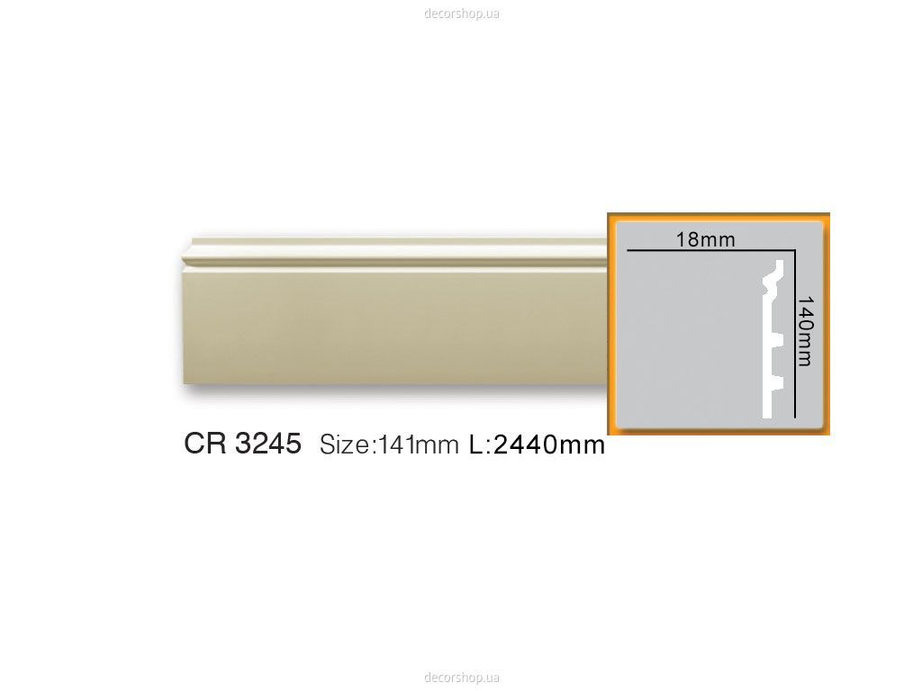 Молдинг CR 3245 (2.44м) Flexi