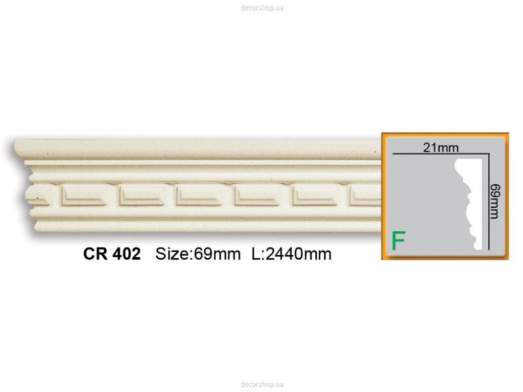 Молдинг CR 402 (2.44м) Flexi
