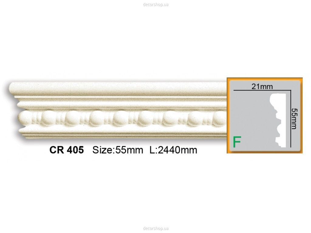 Молдинг CR 405 (2.44м) Flexi