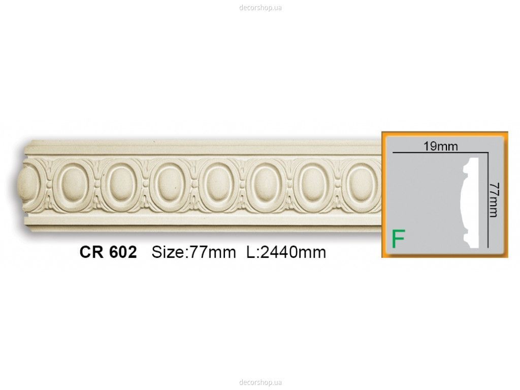 Молдинг CR 602 (2.44м) Flexi