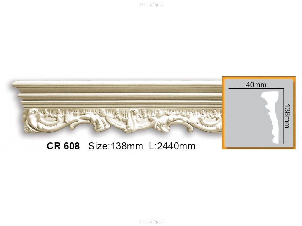 Молдинг CR 608 (2.44м) Flexi