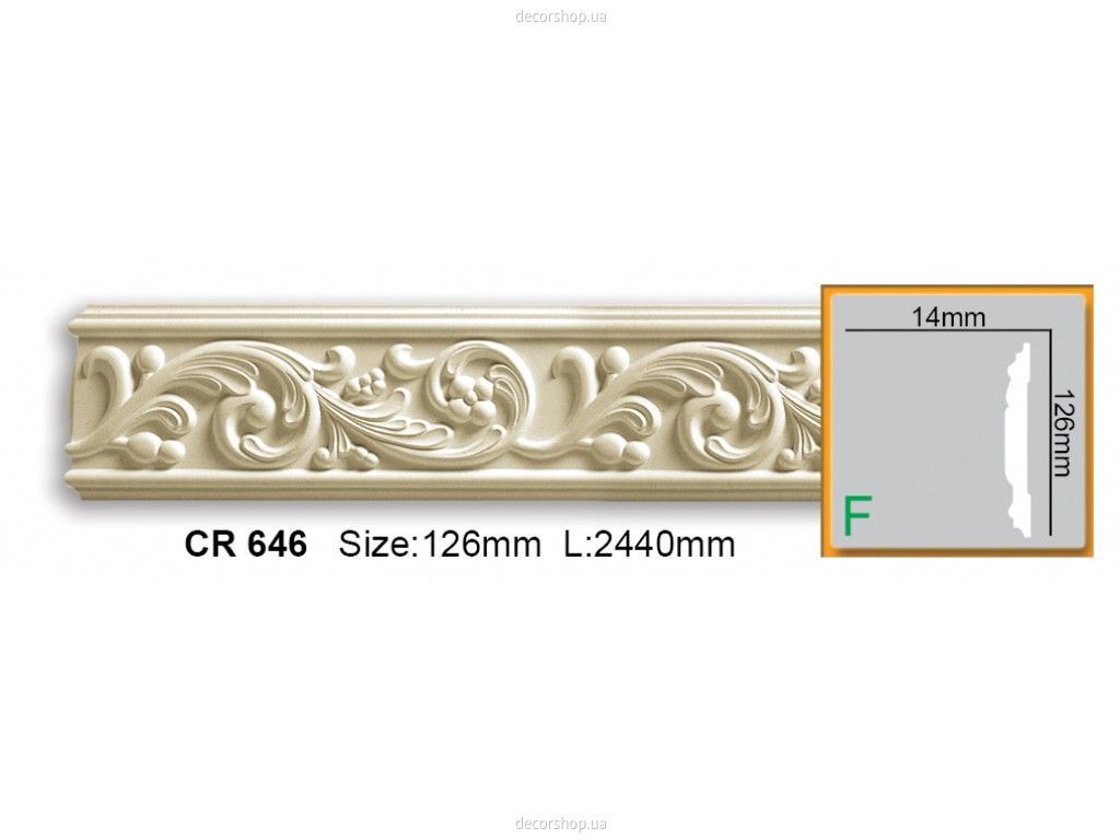 Молдинг CR 646 (2.44м) Flexi
