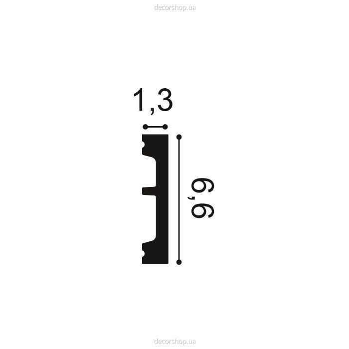 Молдинг DX157F многофункциональный